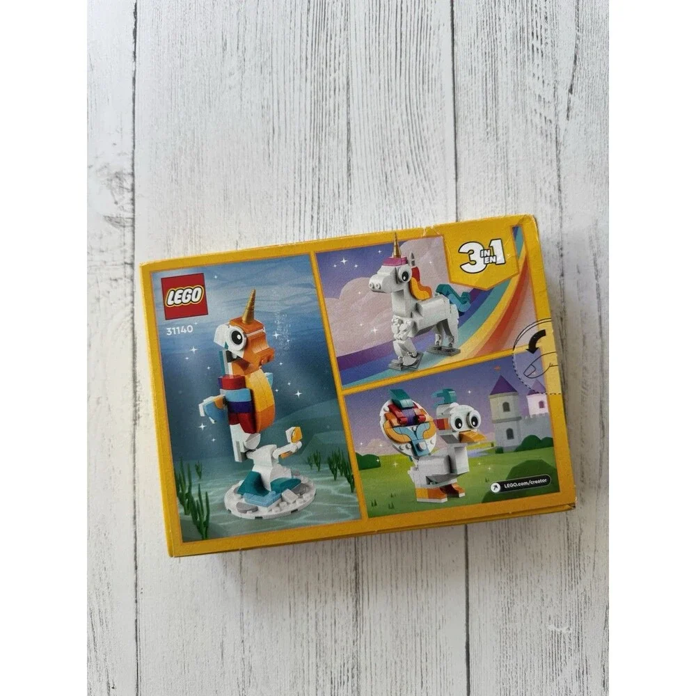 Lego 31140 Creator 3 In 1 Magical Unicorn 145 Pieces Brand New